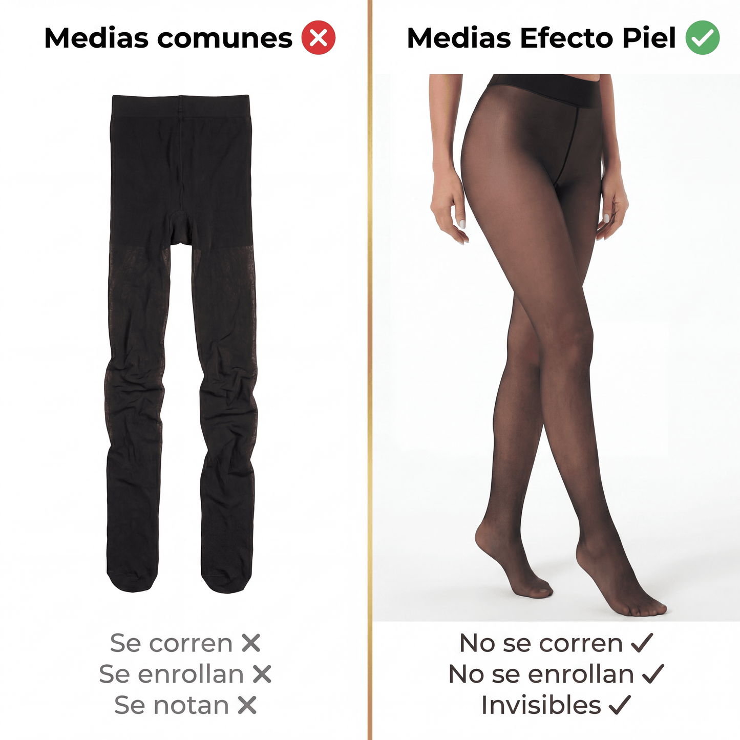 Medias Efecto Piel
