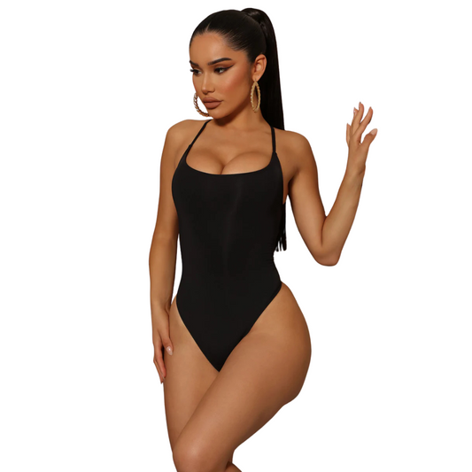 Body Reductor Bretel Fino Negro | Curvadivina