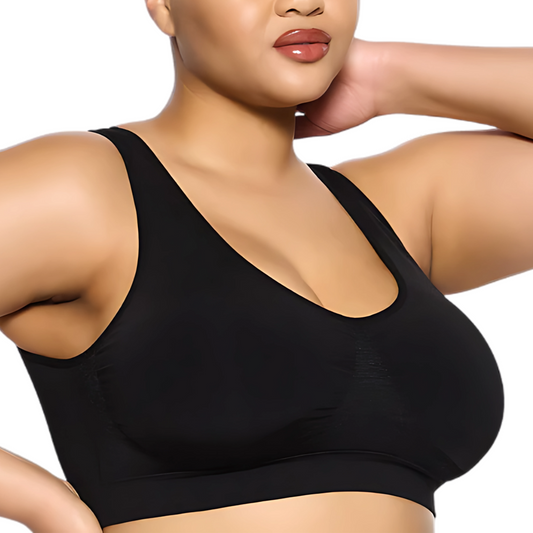 Corpiño sin aros con bretel ancho shapewear