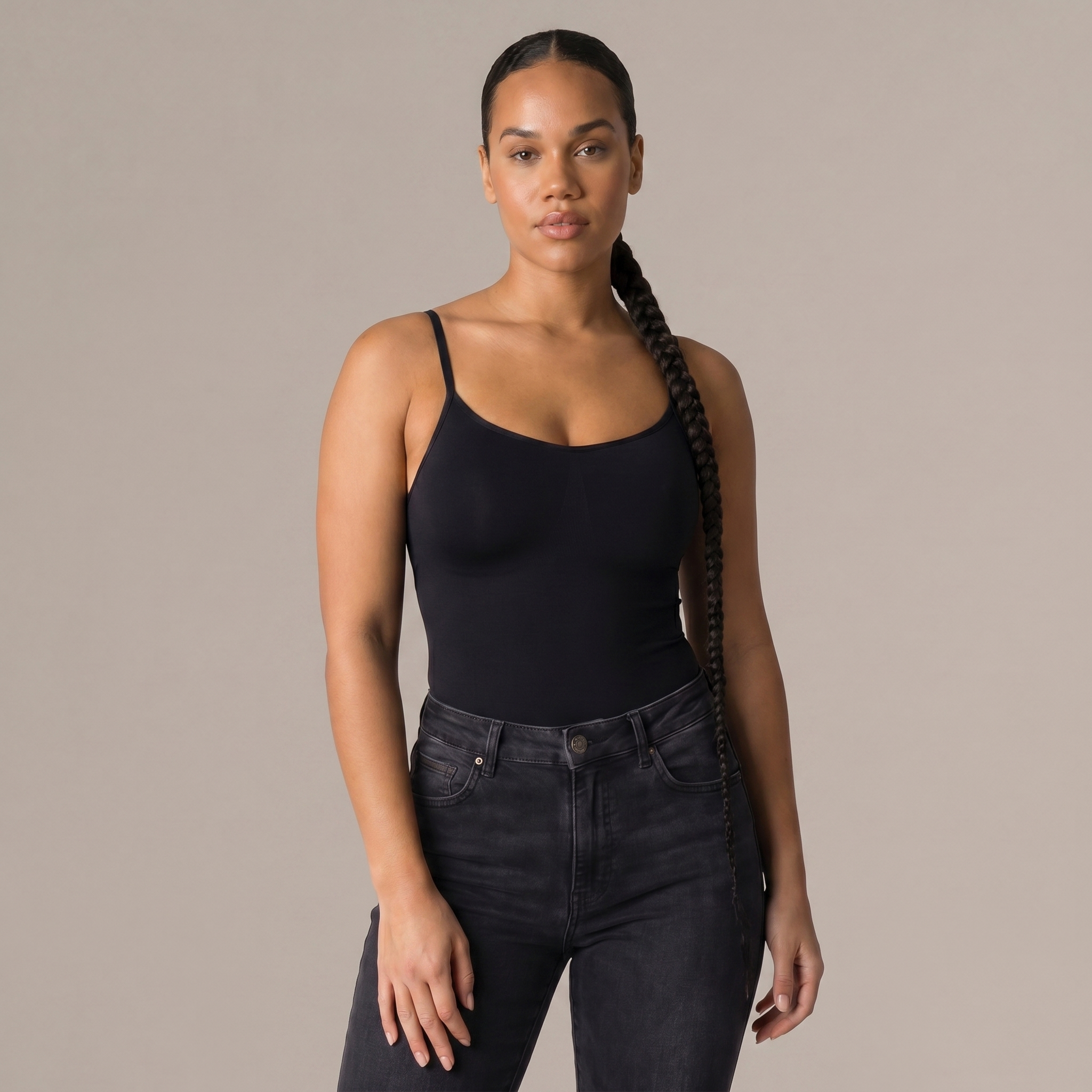 Kit Curvadivina - musculosa reductora negra