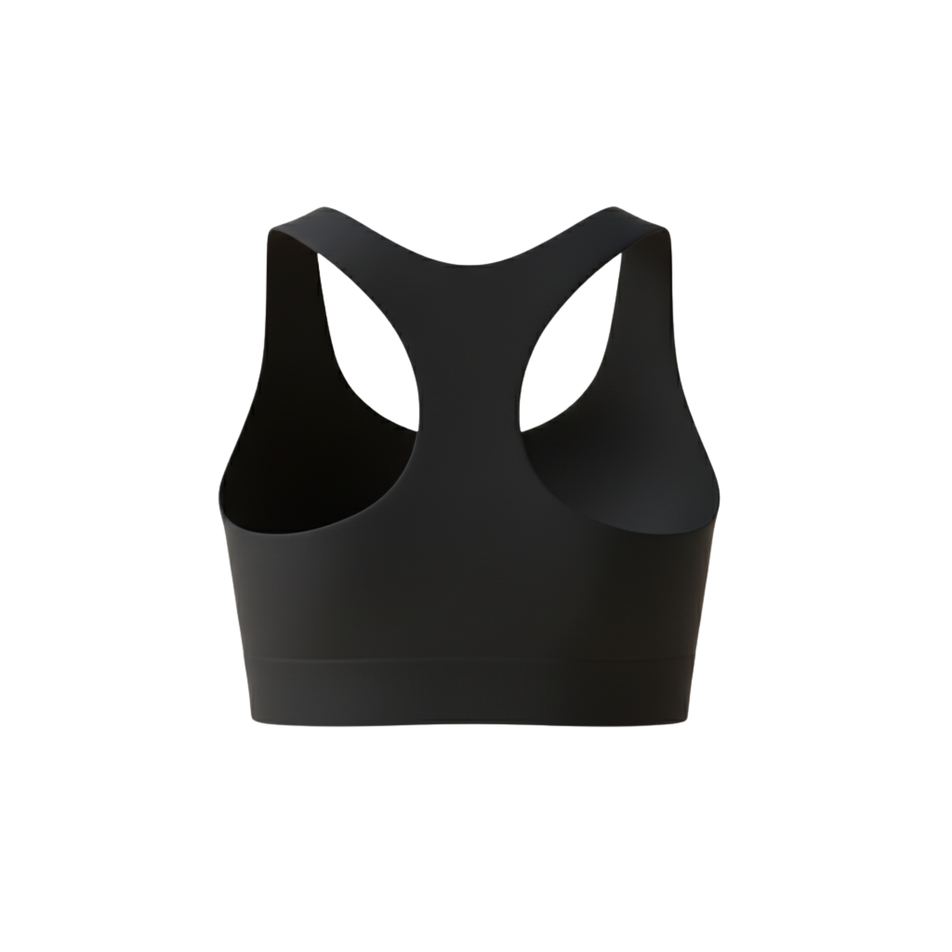 Corpiño Simil-Piel Negro (Espalda Nadadora)