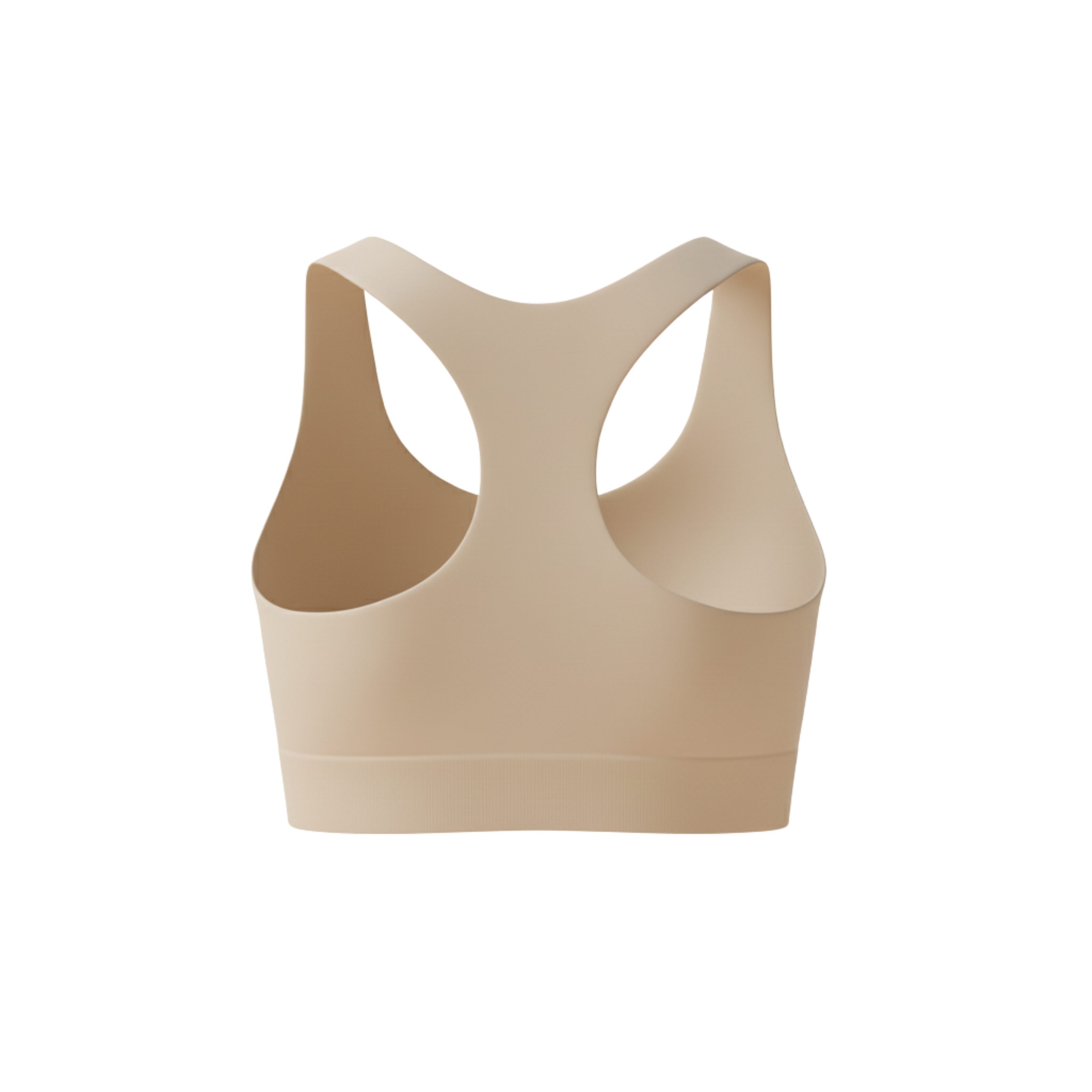 Corpiño Simil-Piel Beige Rosé (Espalda Nadadora)