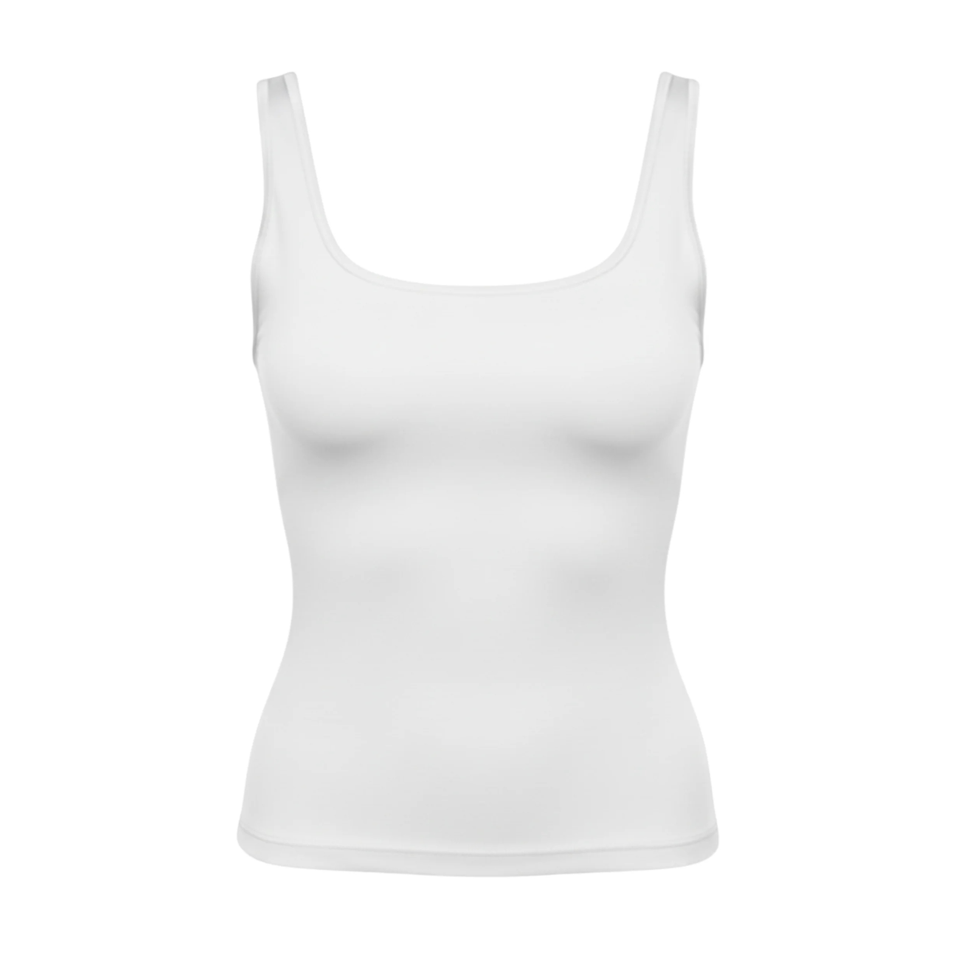 T-Shirt Bretel Ancho Blanca