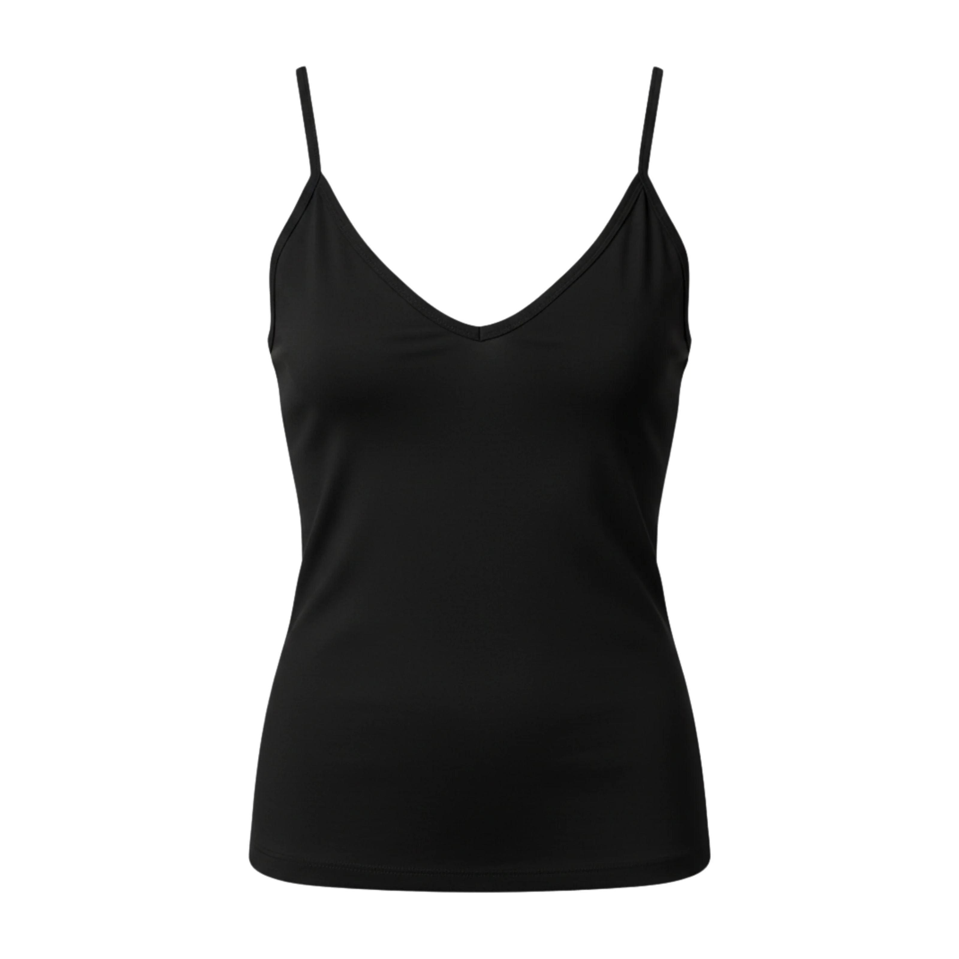 T-Shirt Bretel Fino Negra