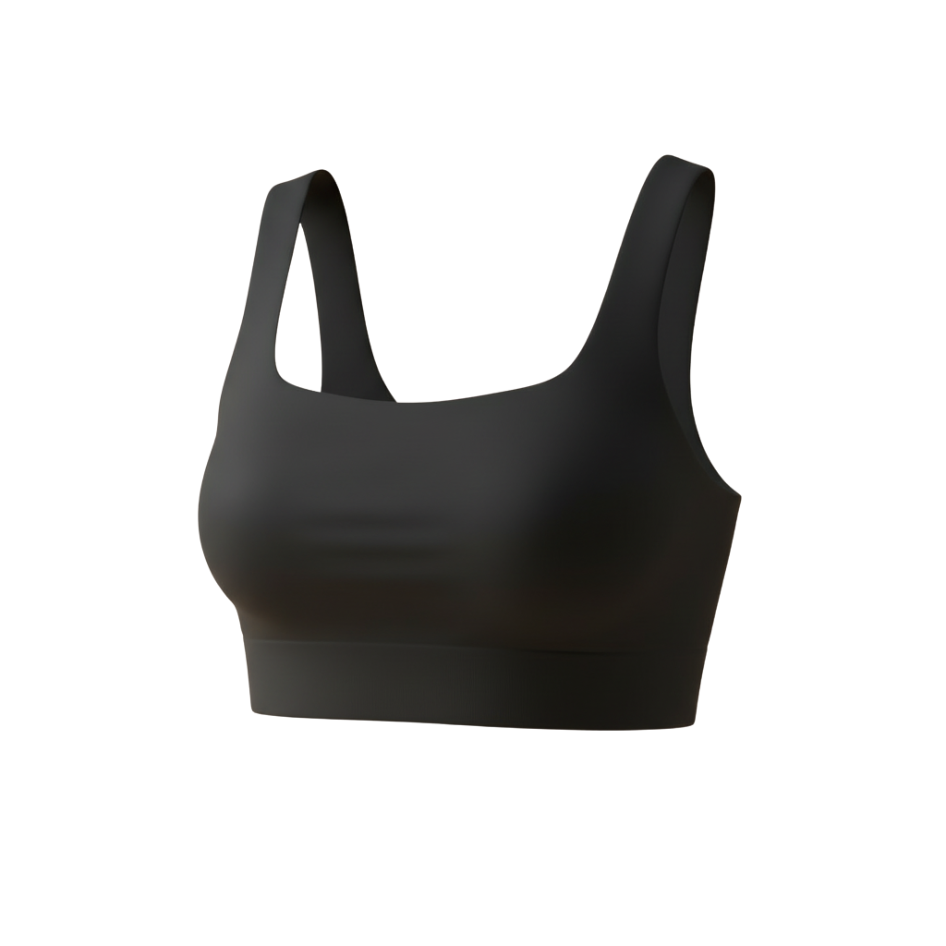 Corpiño Simil-Piel Negro