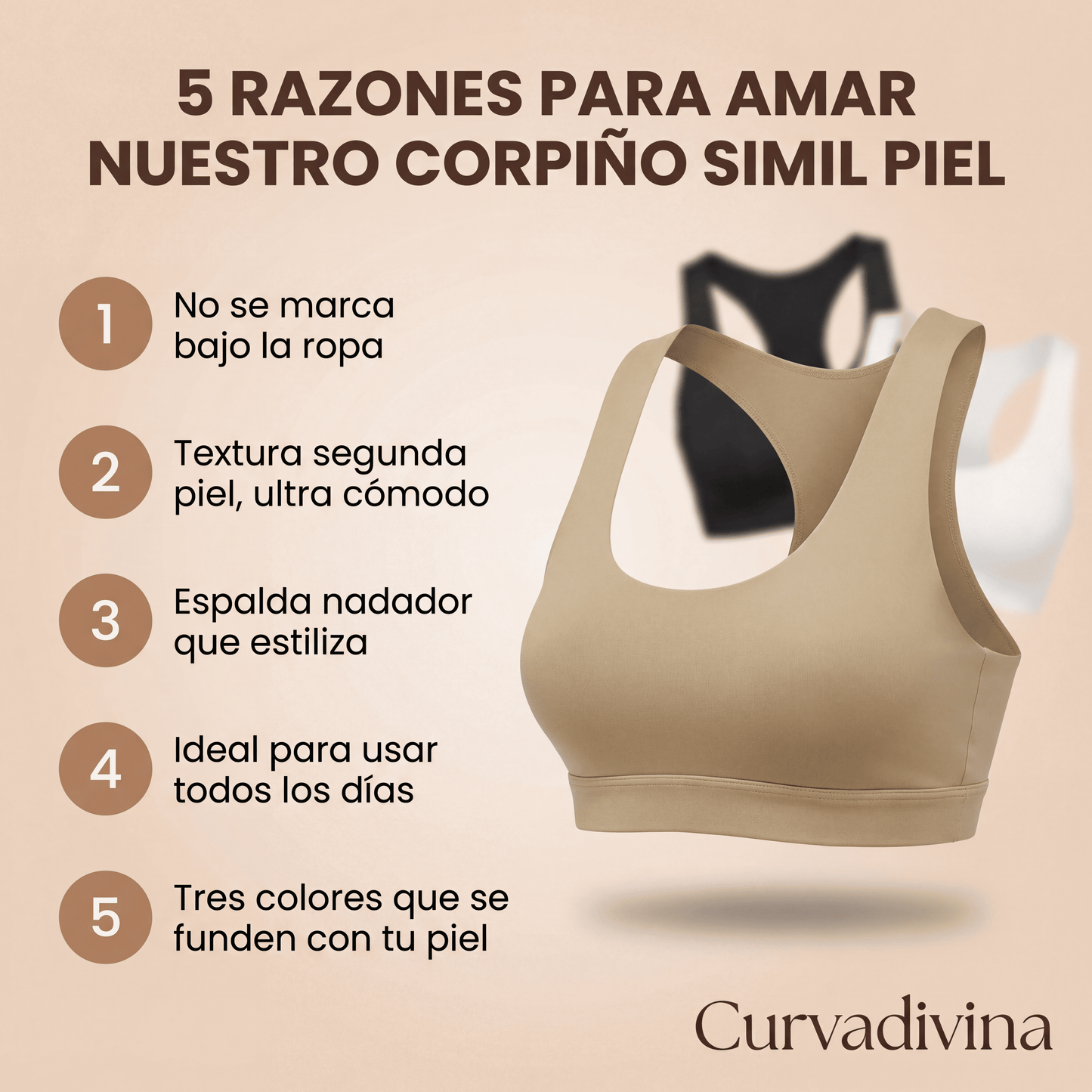 Corpiños Simil Piel